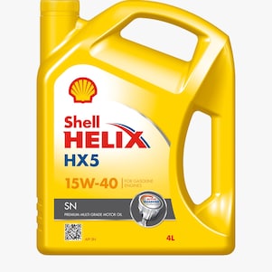 Aceite Shell Helix hx5 15W40 5 litros - 25,90€ -   Capacidad 5 Litros